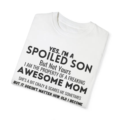 To My Son | Unisex Garment-Dyed T-shirt