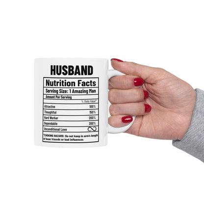 To My Husband | Ceramic Mug, (11oz, 15oz)