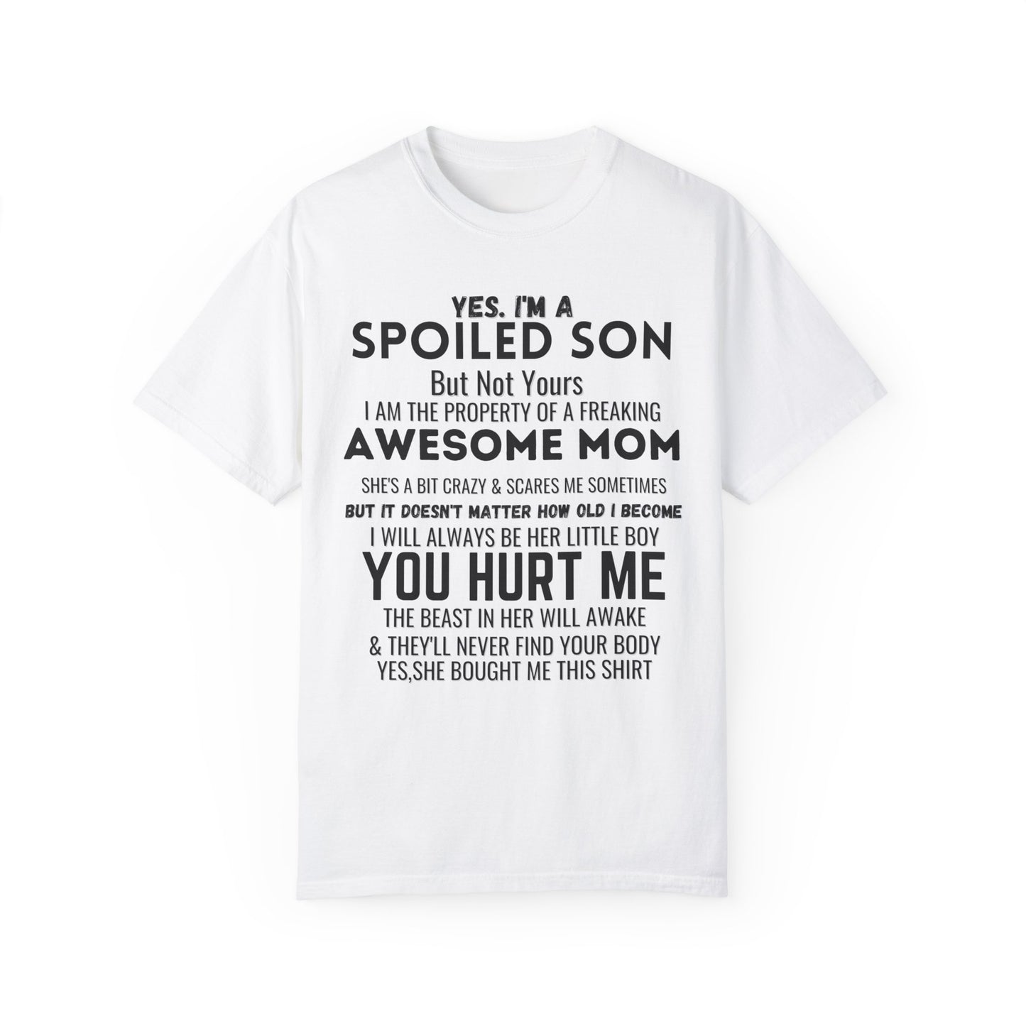 To My Son | Unisex Garment-Dyed T-shirt