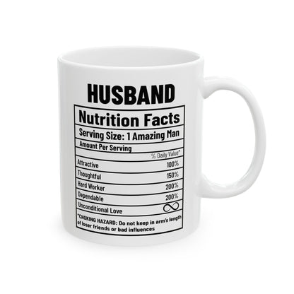 To My Husband | Ceramic Mug, (11oz, 15oz)