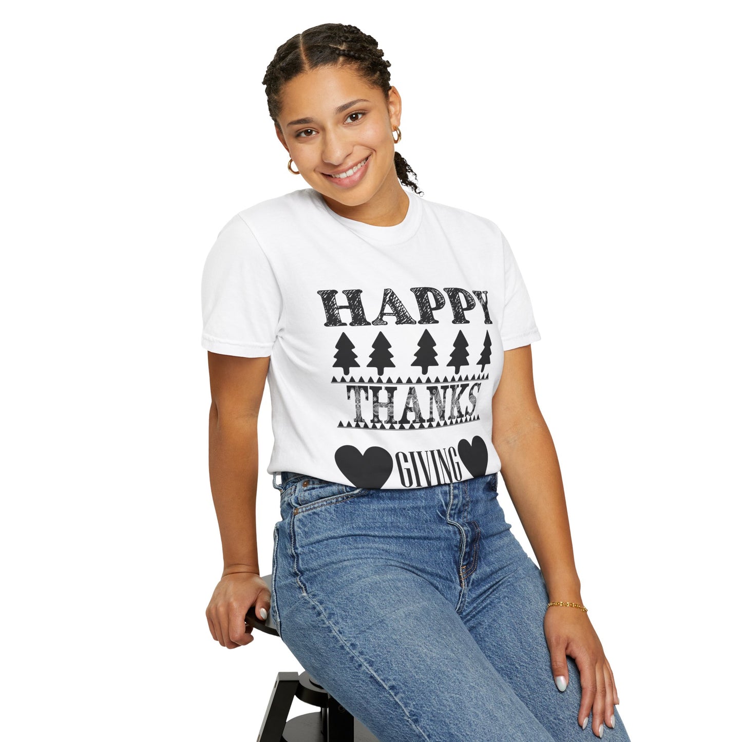 Happy Thanksgiving | Unisex Garment-Dyed T-shirt