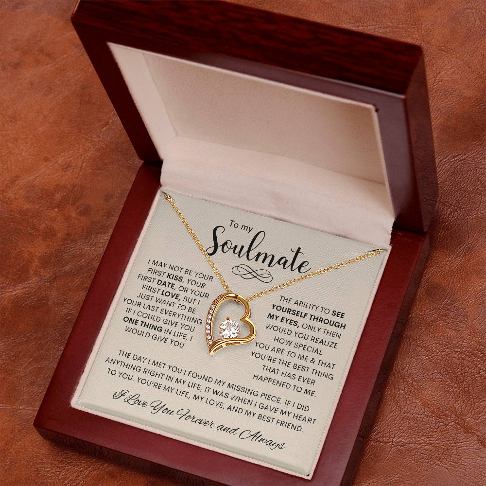 To My Soulmate | Forever Love Necklace