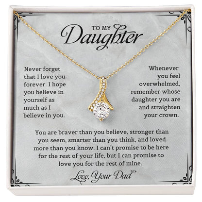 To My Daughter | Alluring Beauty necklace