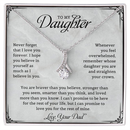 To My Daughter | Alluring Beauty necklace