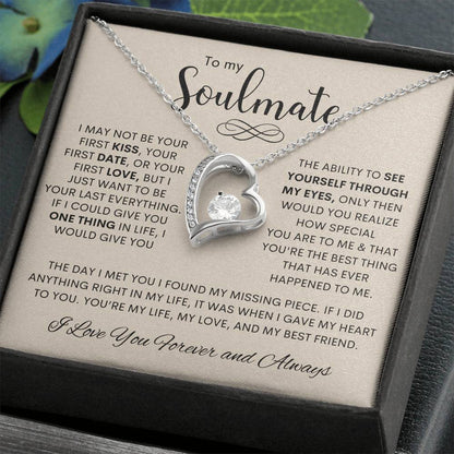 To My Soulmate | Forever Love Necklace