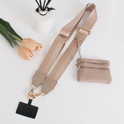 Hands-Free Phone Lanyard with Wallet