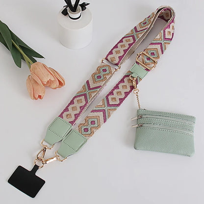 Hands-Free Phone Lanyard with Wallet